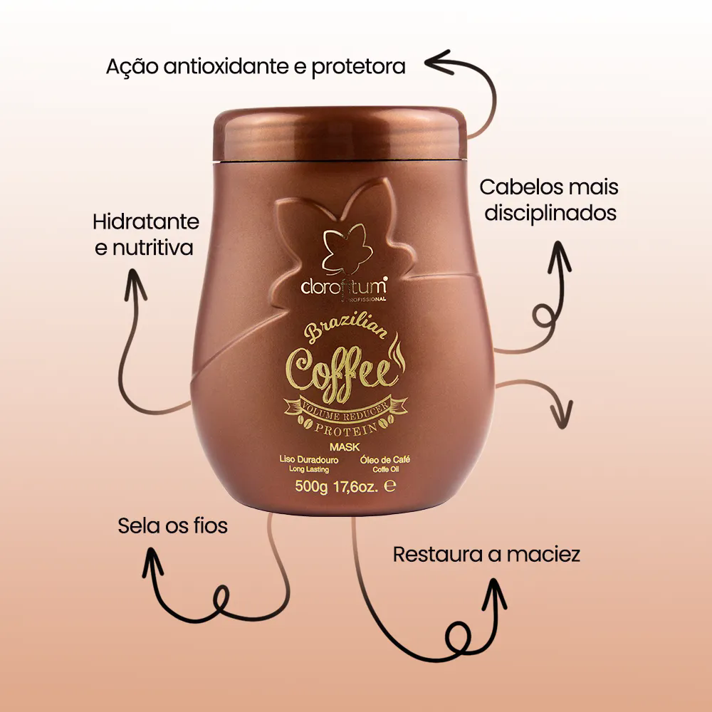 Máscara Capilar Brazilian Coffee  500g