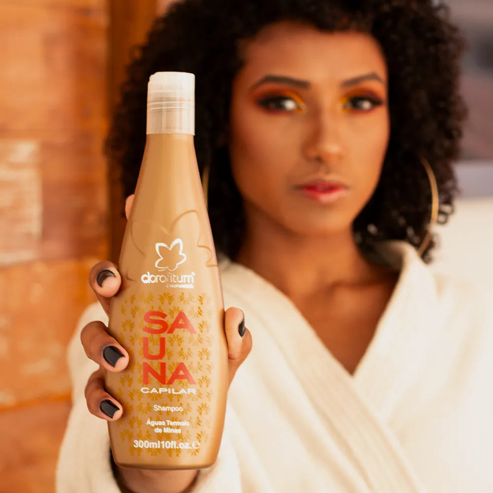 Sauna Capilar Shampoo Águas Termais De Minas 300ml