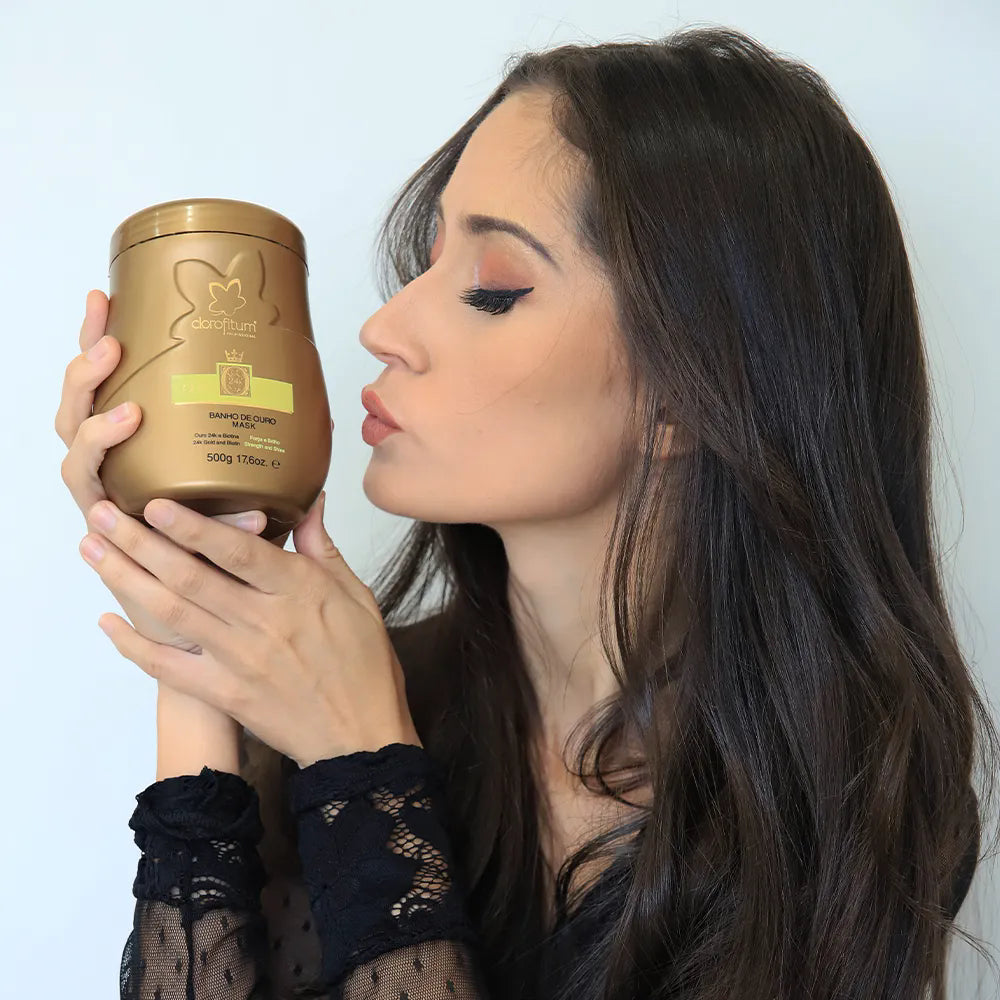 Ouro 24k Gold Máscara Banho de Ouro 500g