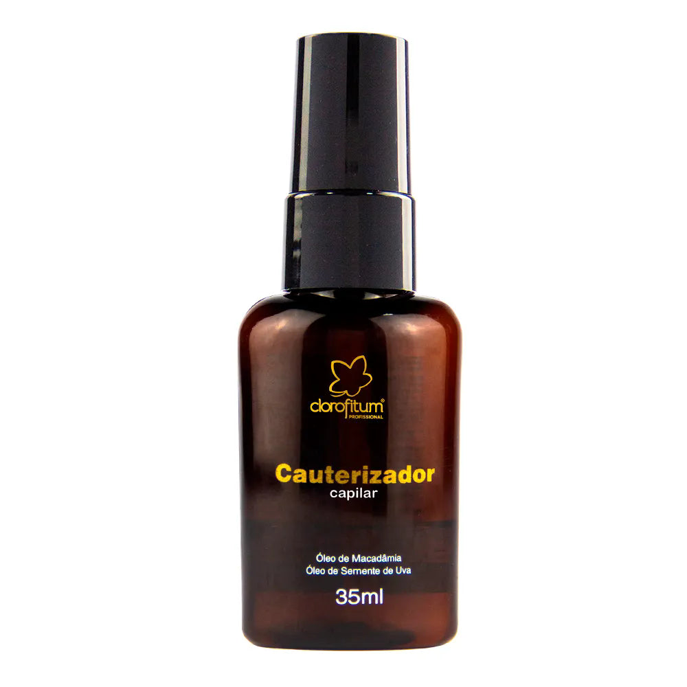 Óleo Capilar Cauterizador de Macadâmia de Óleo de Semente de Uva (35ml)