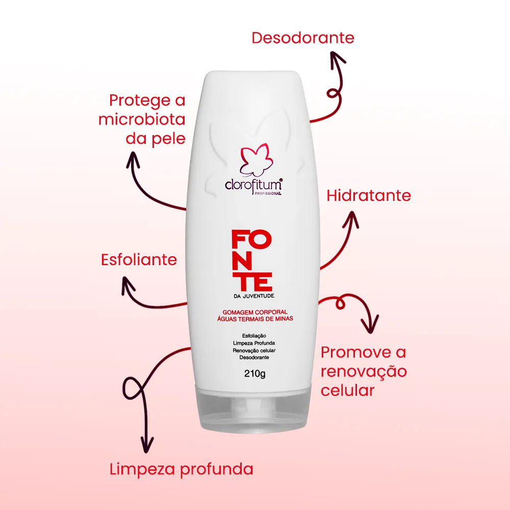 Gomagem Corporal Águas Termais de Minas 210 g