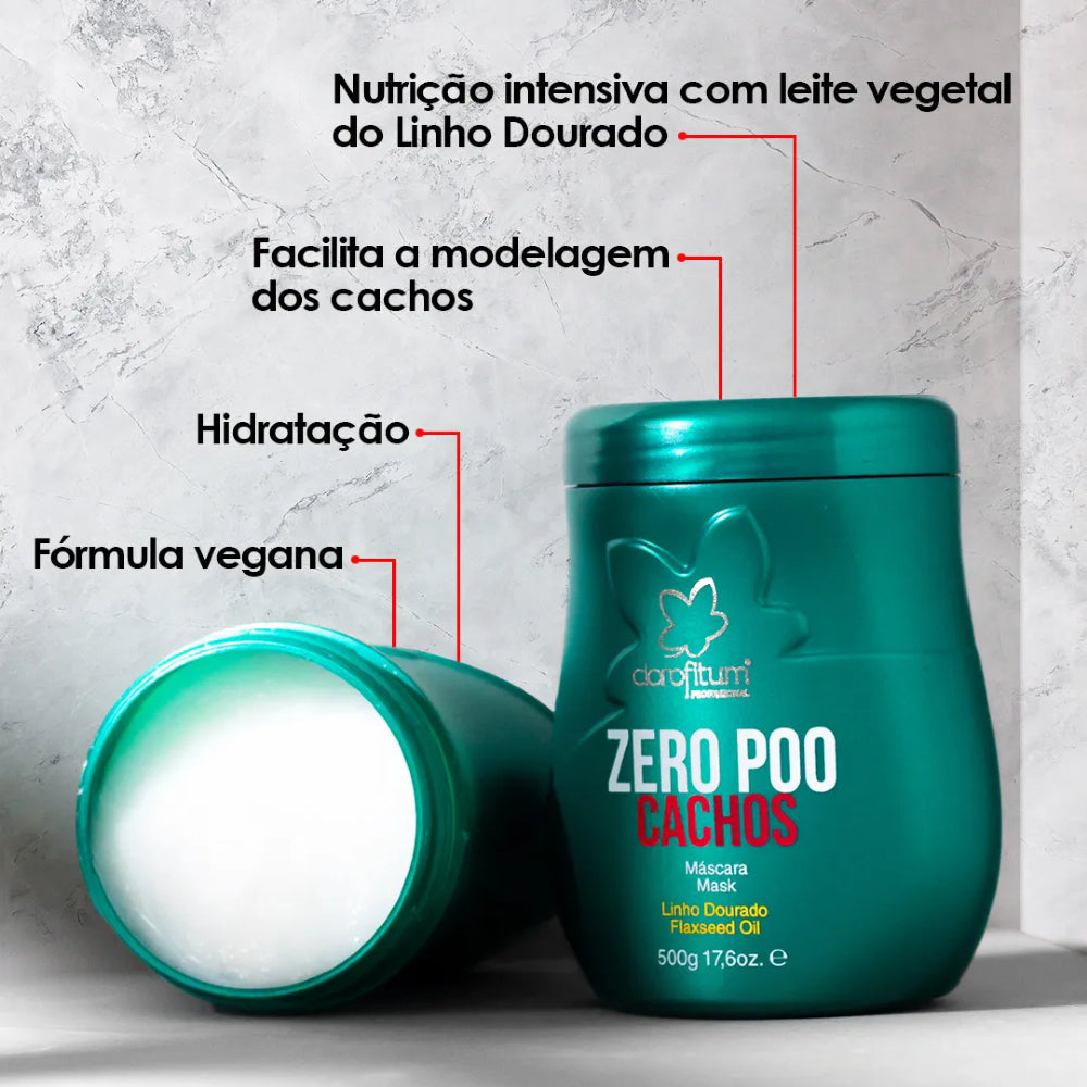 Zero Poo Máscara 500g