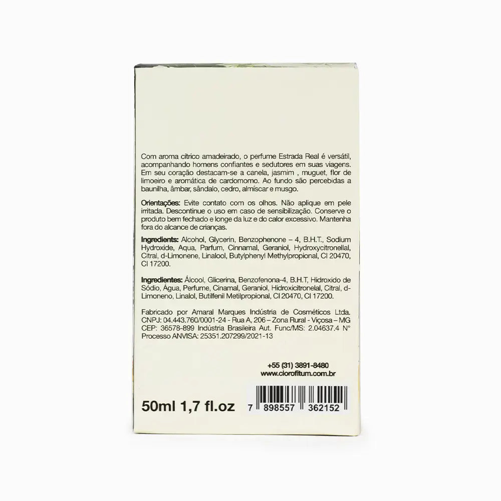 Perfume Estrada Real 50ml