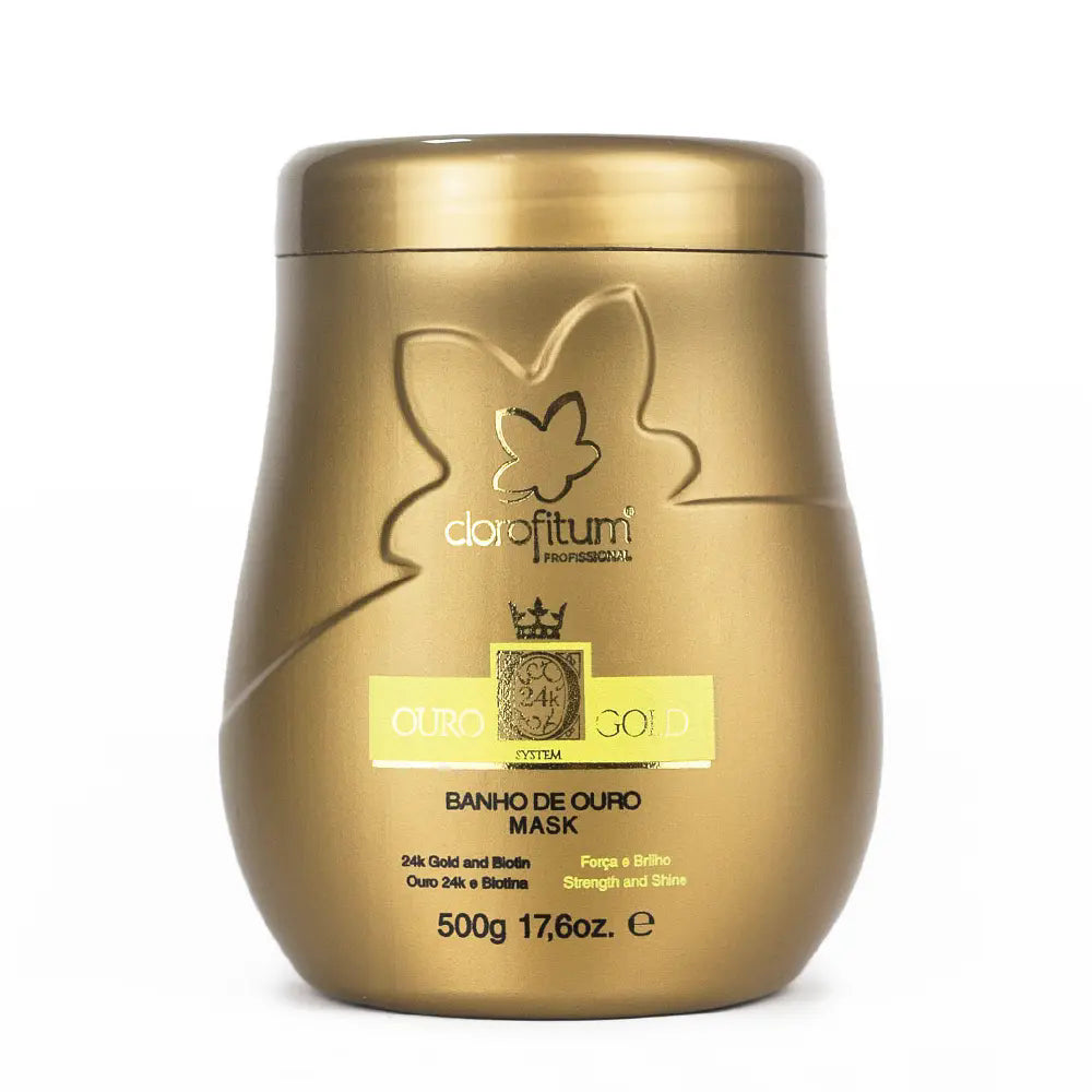 Ouro 24k Gold Máscara Banho de Ouro 500g