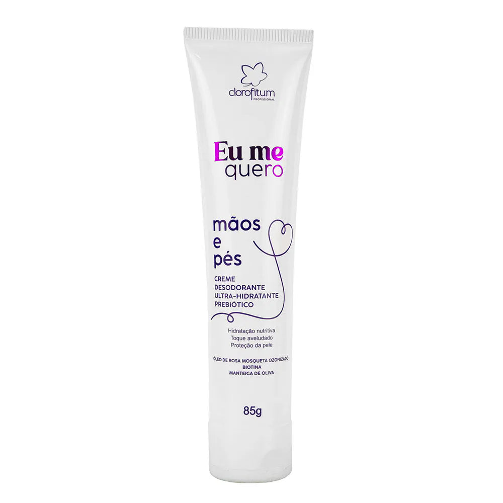 Eu Me Quero Creme Desodorante Para Mãos e Pés 85g