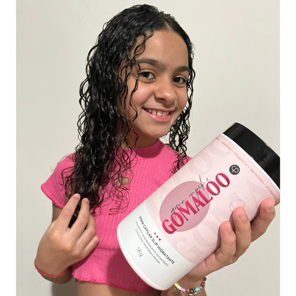 Gomaloo Goma Capilar Efeito Slip Hidratante 1Kg